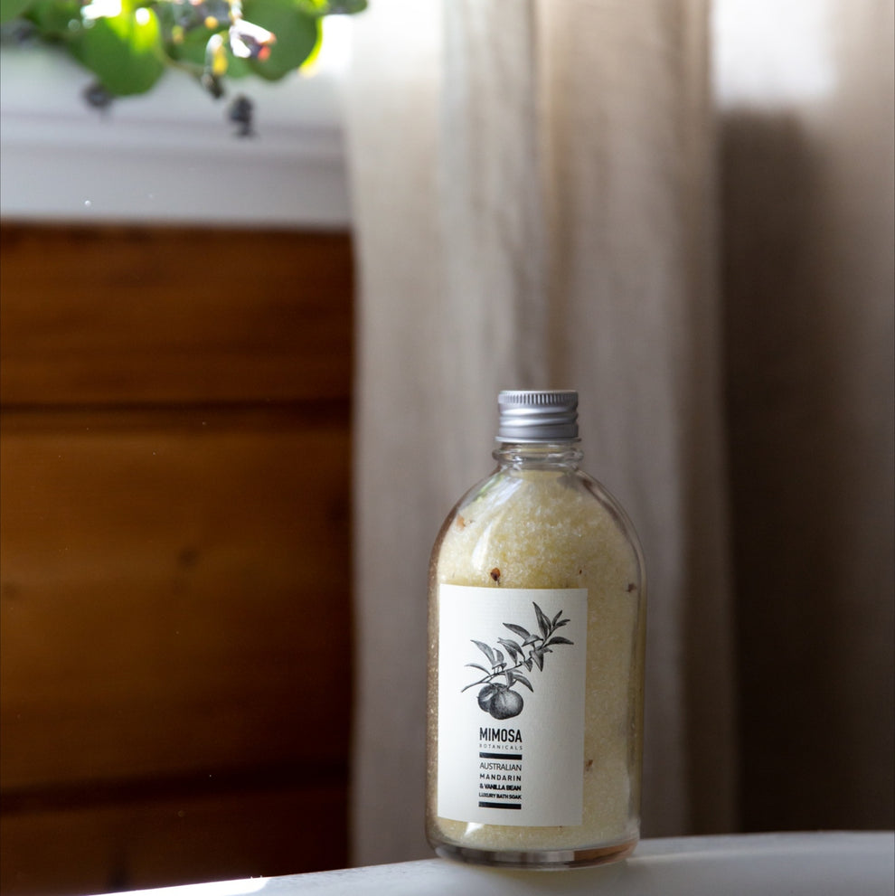 Australian Mandarin & Vanilla Bean French Apothecary Bath Soak