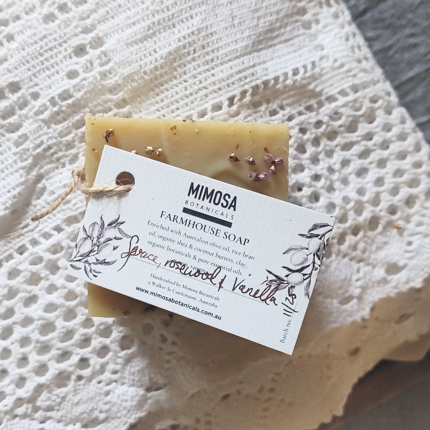 Farmhouse Soap - Dwell - Black Spruce, Rosewood & Vanilla