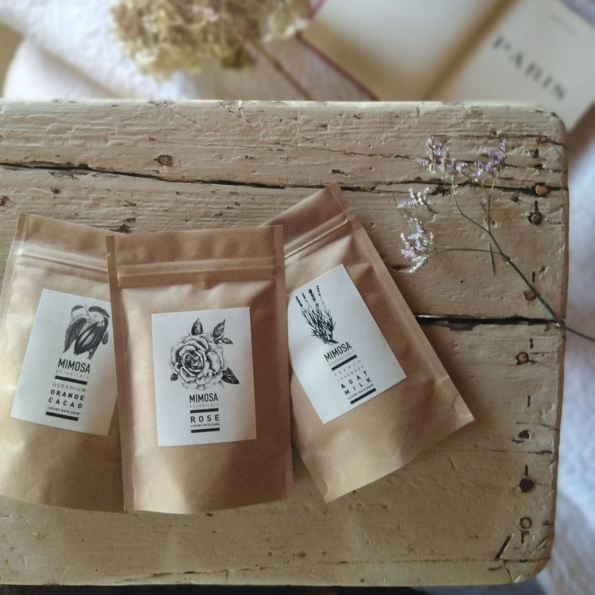 Set of 3 - Bath Soak Bundle - 125gm Sachets
