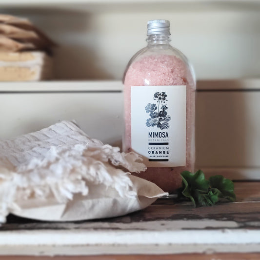 Geranium & Orange French Apothecary Bath Soak